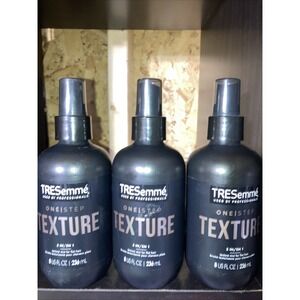 New Discontinued Tresemme One Step Texture 5 in 1 Mist for Flat Hair 8 oz X 3